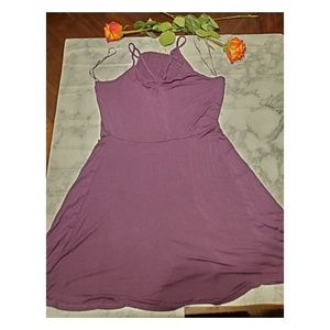 Plum sundress
